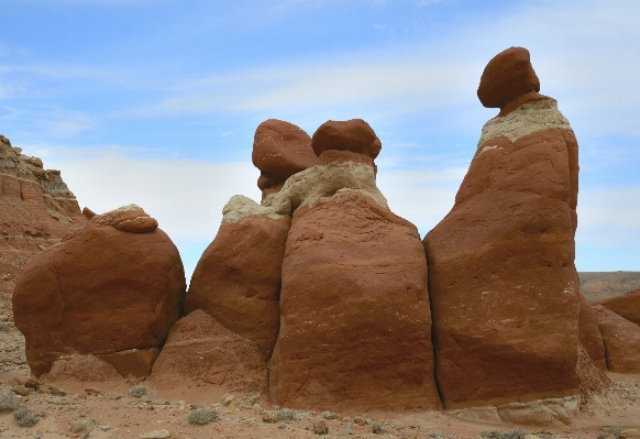 Landscape sand rock desert Photo