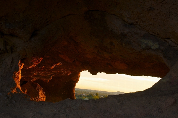 Rock formation cave soil Photo