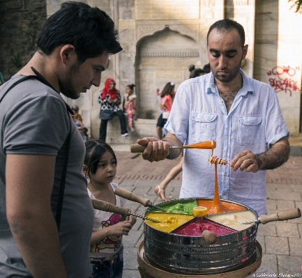 Dish food vendor cooking Photo