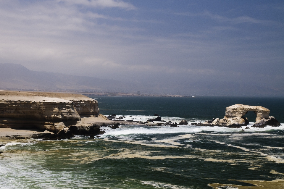 Pantai lanskap laut pesisir