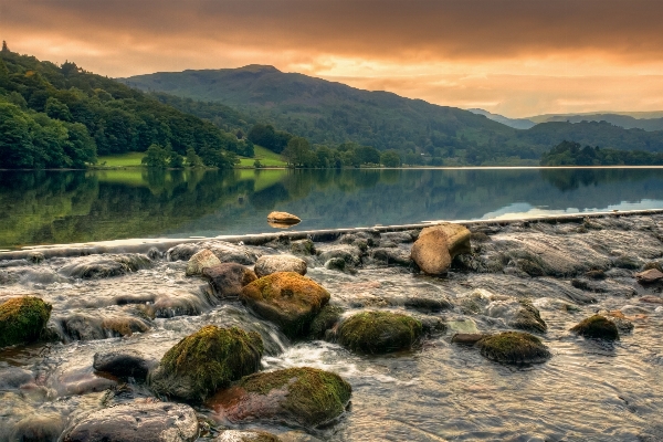 Landscape sea coast water Photo