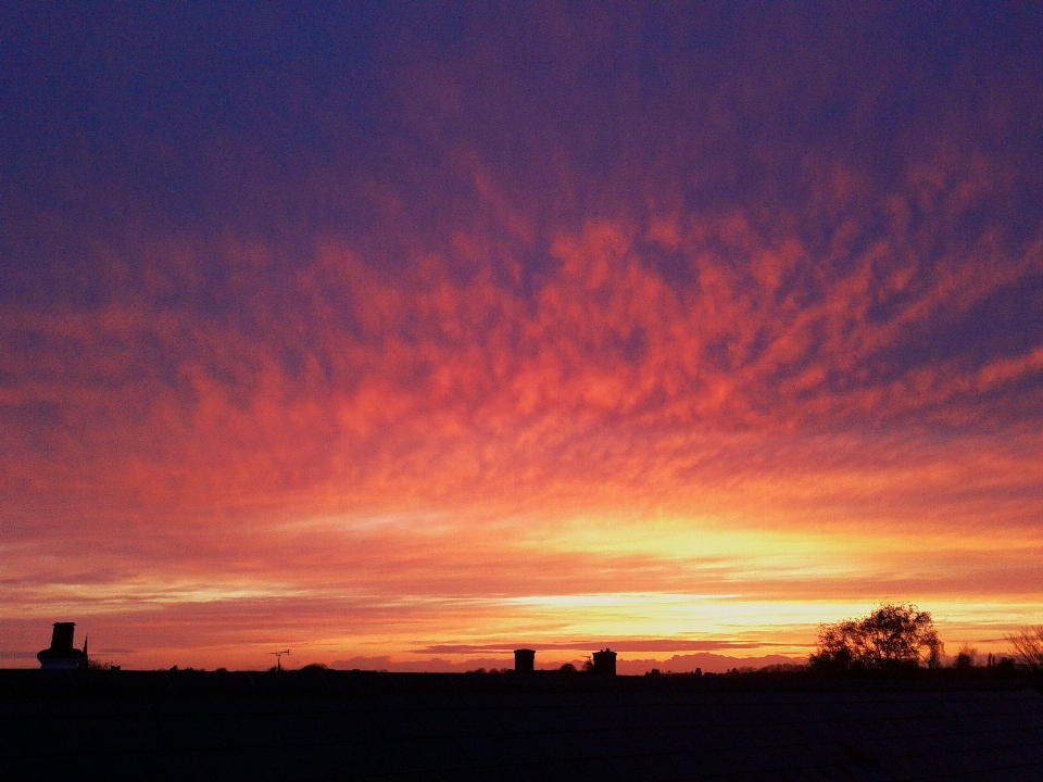 Horizont silhouette wolke himmel