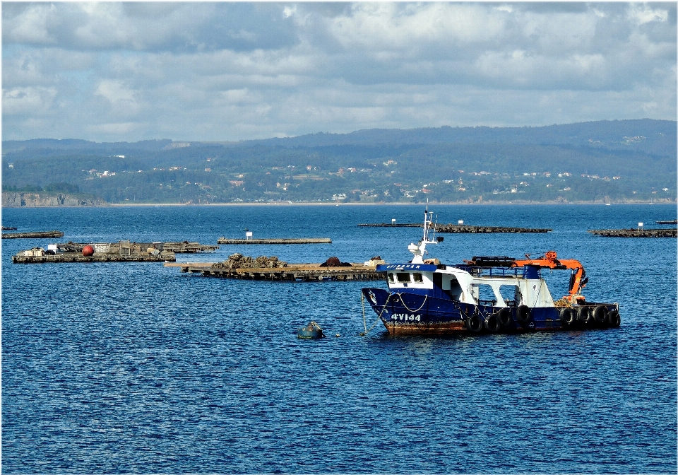 Mar costa oceano horizonte