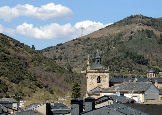 Mountain town valley range Photo