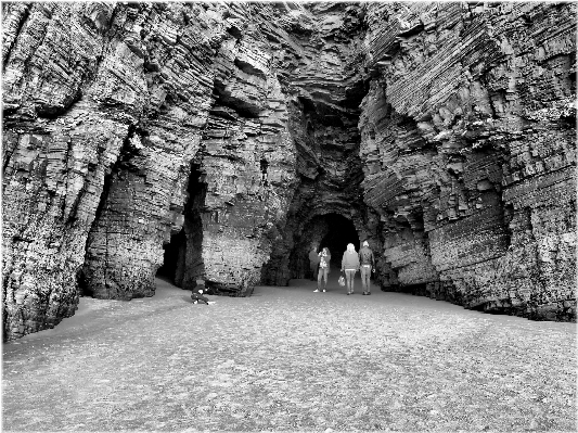 Foto Rock bianco e nero
 formazione europa