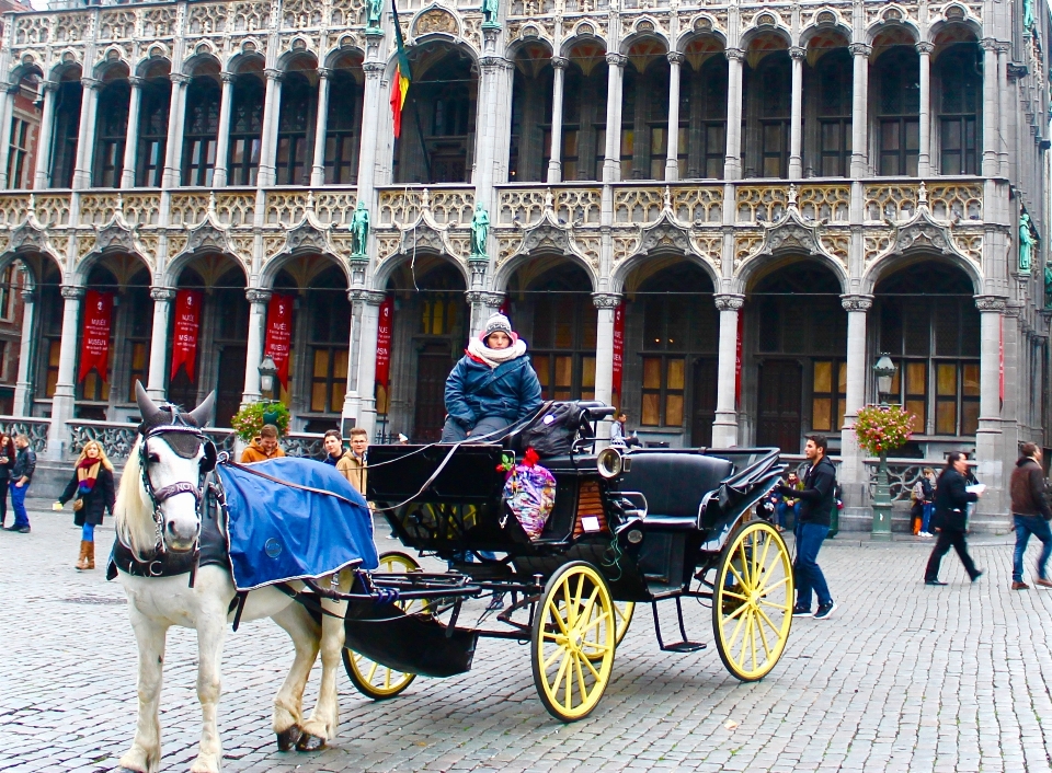 Architecture town tourist vehicle