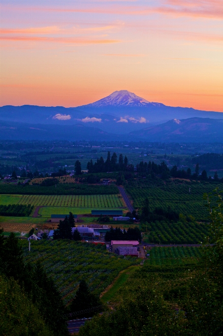 Paisagem horizonte montanha nuvem