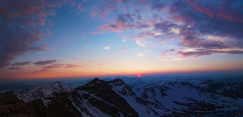 Landscape nature horizon mountain Photo