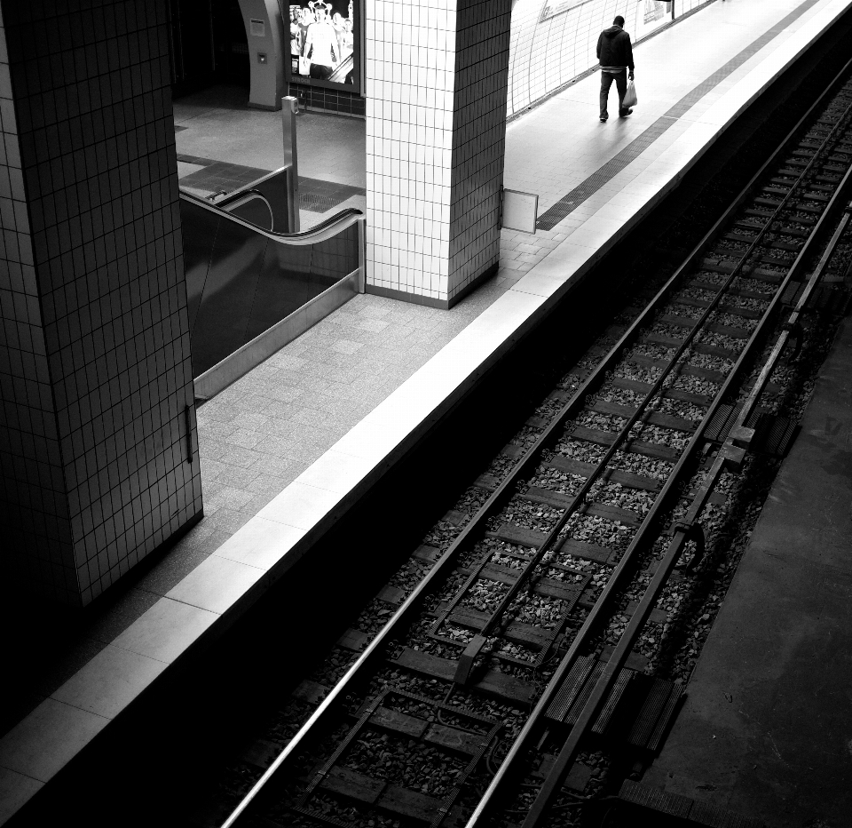 Luz en blanco y negro
 calle