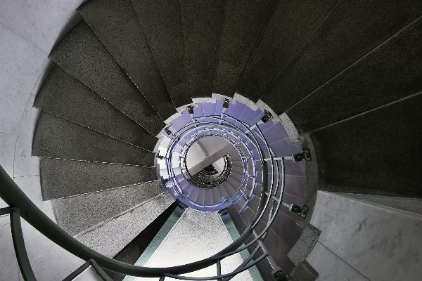 Light wheel spiral staircase Photo