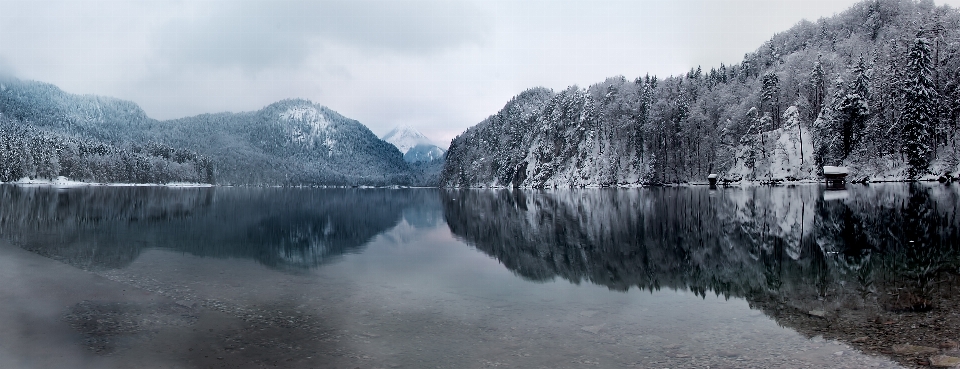 水 荒野 山 雪