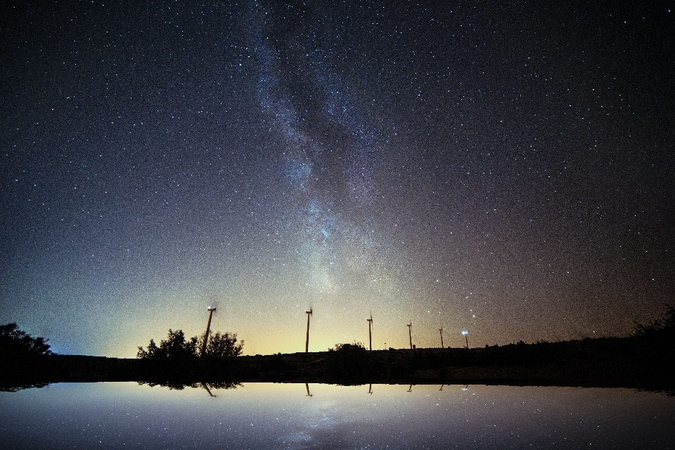 Sky night star milky way