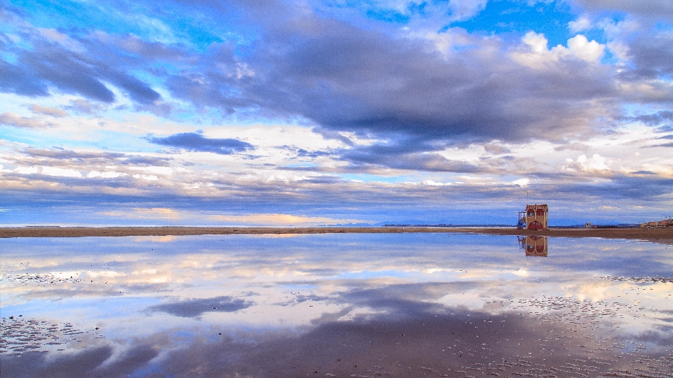 Landscape sea coast water