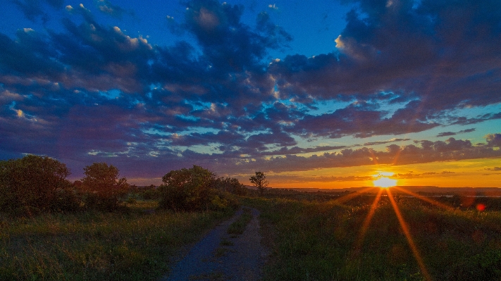 Landscape nature horizon cloud Photo