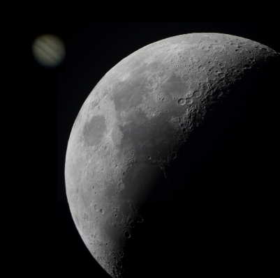 Black and white atmosphere moon lune Photo