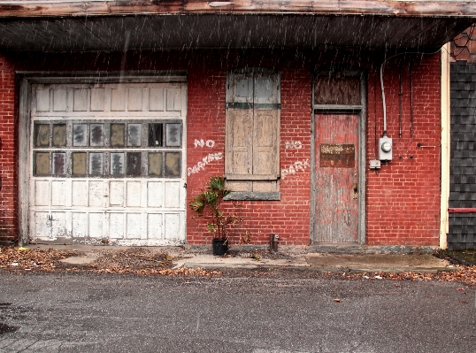 Wood road street house Photo