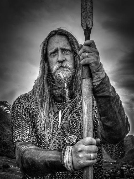 Hombre persona en blanco y negro
 fotografía