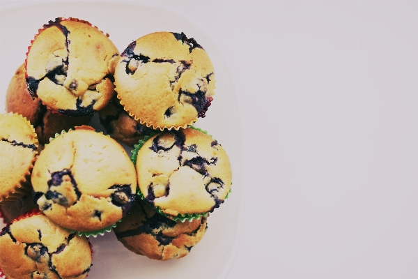 Foto Comida produzir café da manhã bolinho