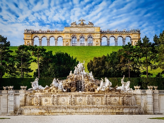 Water architecture cloudy palace Photo