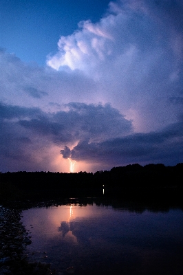 Meer natur wolke himmel Foto