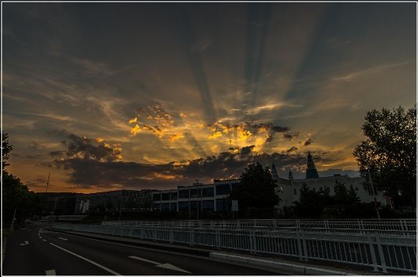 Foto Horizonte luz nuvem céu