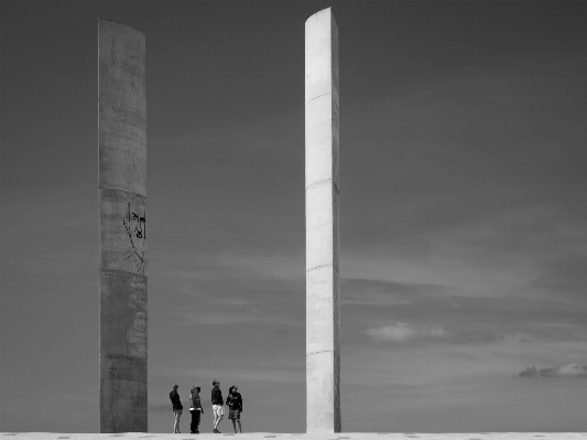 Foto Bianco e nero
 struttura grattacielo