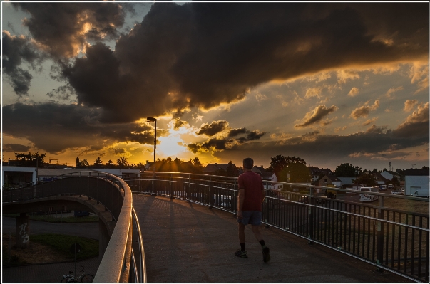 Foto Horizonte nuvem céu nascer do sol