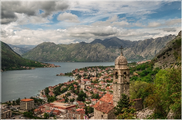 Landscape sea coast mountain Photo