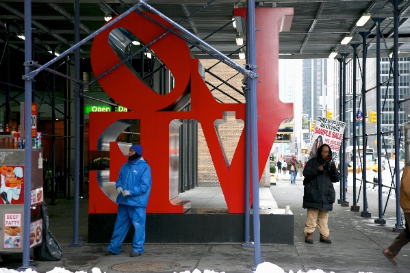 Foto Pedestre rua manhattan amor