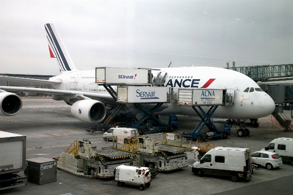 パリ 空港 飛行機 航空機 写真