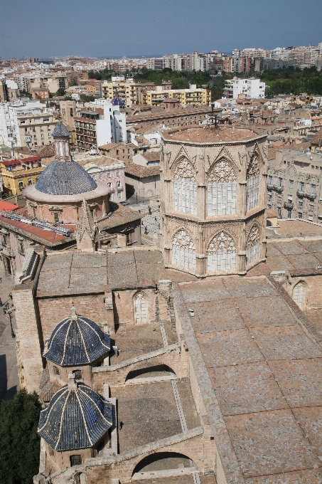 Ville bâtiment panorama métal