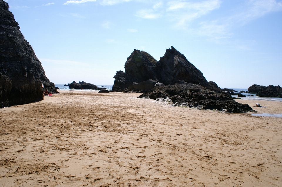 Beach landscape sea coast