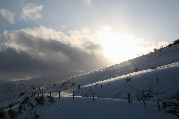 Mountain snow winter cloud Photo