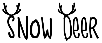 Snow Deer Font