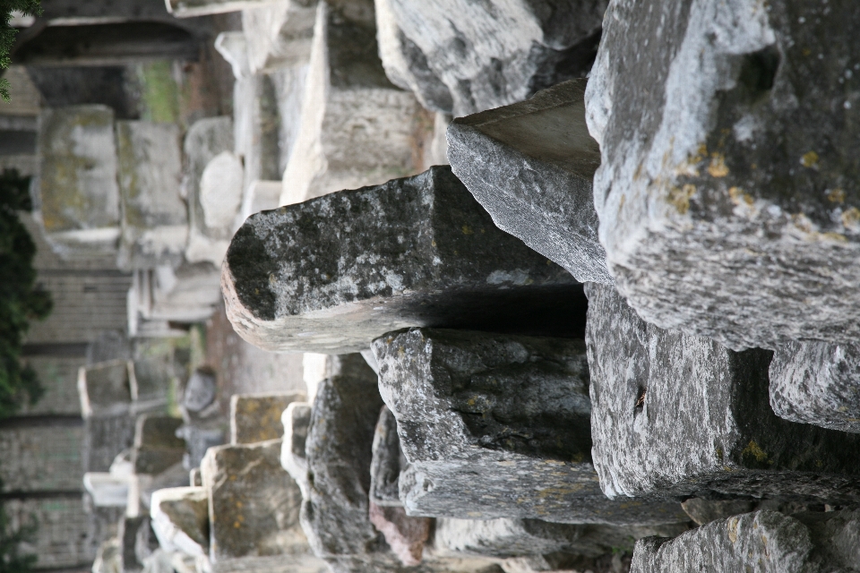 Rock mur france ruine