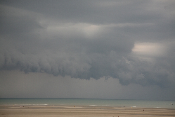 Sea ocean horizon cloud Photo