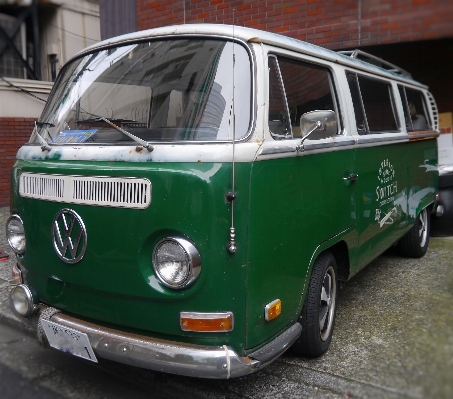 Car antique volkswagen van Photo