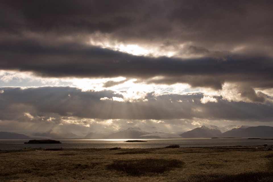 Beach landscape sea coast