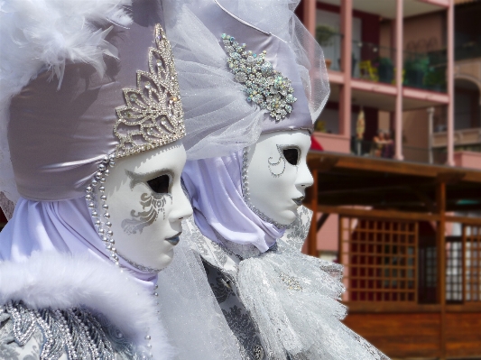 Carnival clothing festival masks Photo