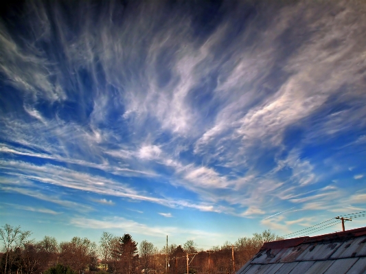 Horizont wolke himmel sonnenaufgang Foto