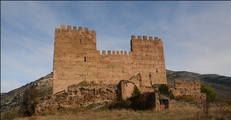 Photo Bâtiment château fortification
 ruines