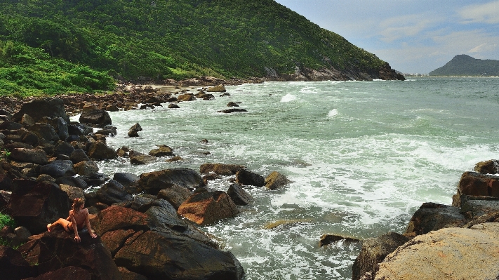 Beach sea coast water Photo