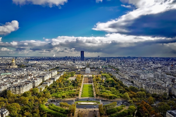 Landscape horizon cloud architecture Photo