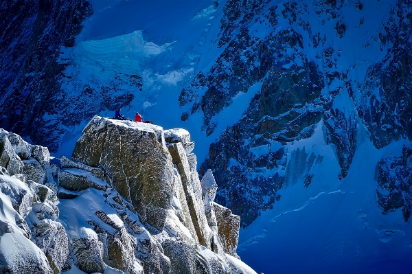 Landscape mountain snow winter Photo