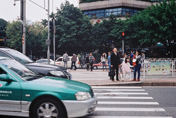 Pedestrian people girl road Photo