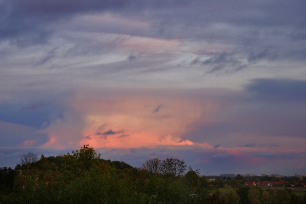 Horizon cloud sky sunrise Photo