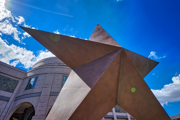 Architecture sky sunlight star Photo