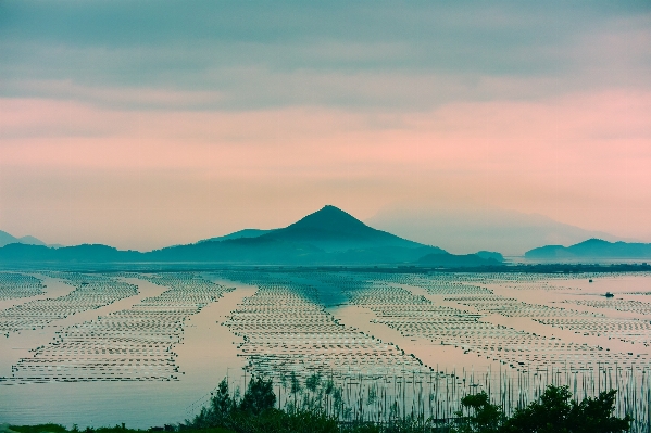 Landscape sea nature horizon Photo