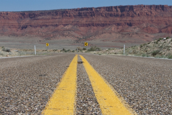 Landscape mountain track road Photo