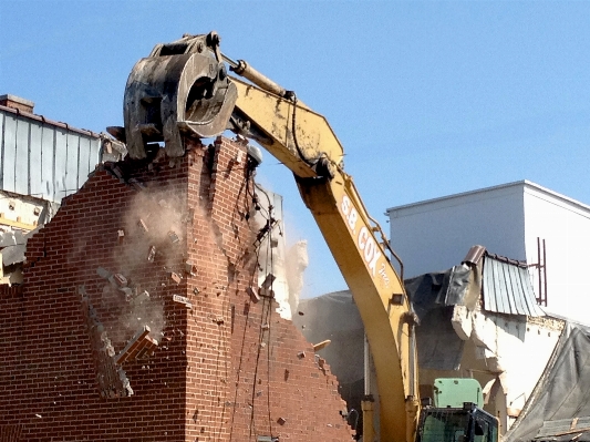 Foto Demolição equipamento de construção
